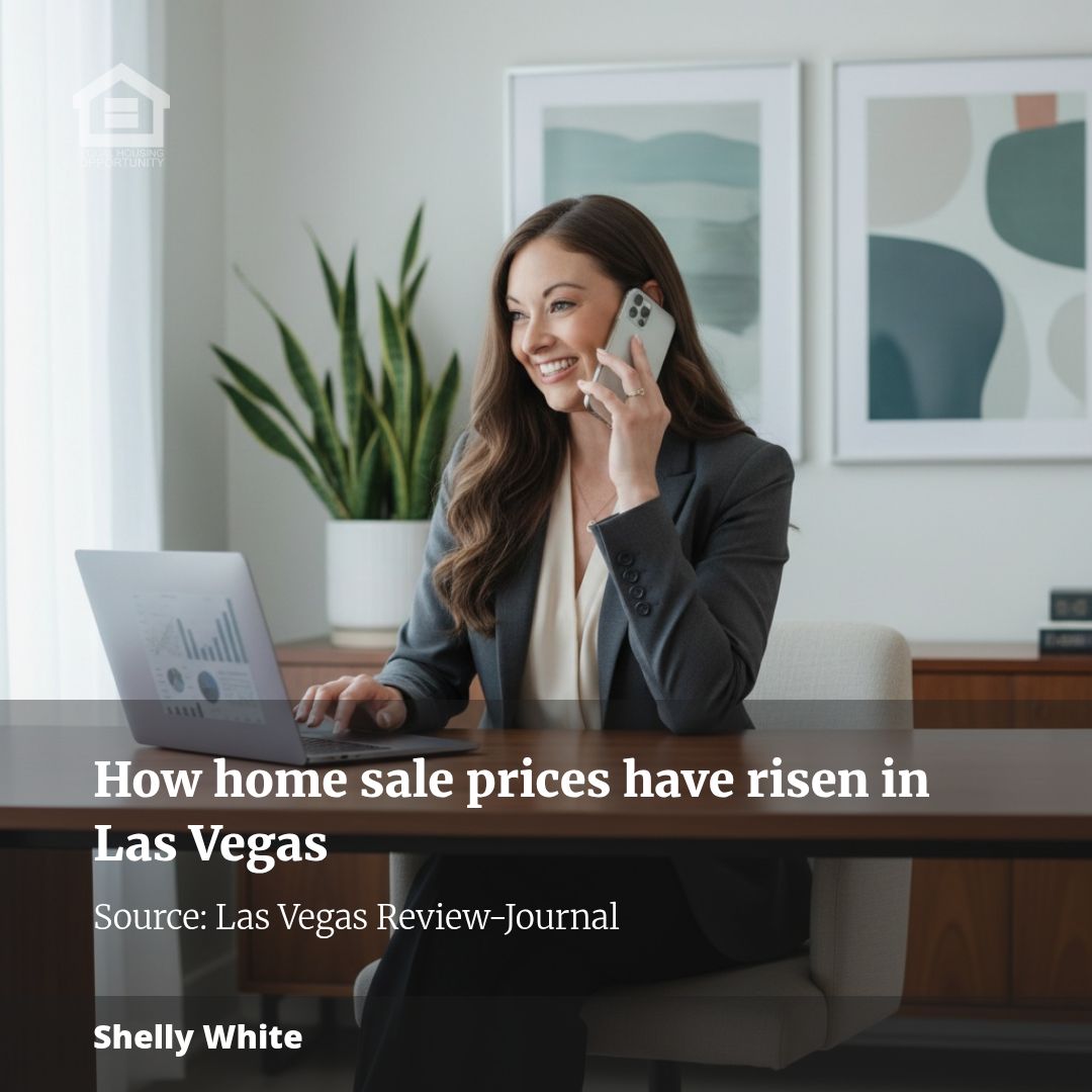 How home sale prices have risen in Las Vegas